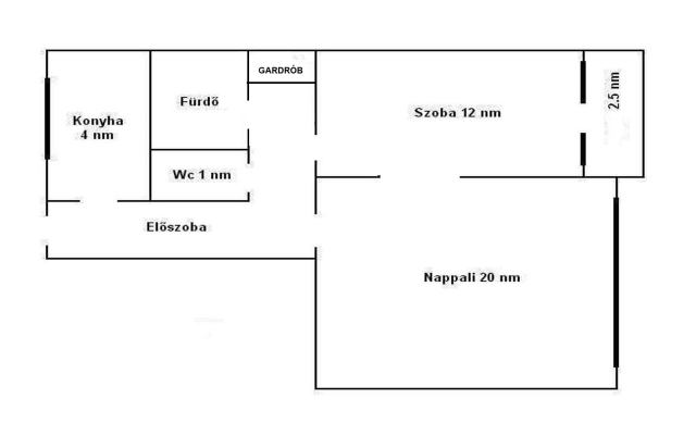 Kiadó Panel lakás Budapest XIII. kerület Újlipótváros Kárpát utca