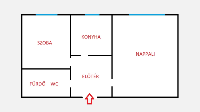 Kiadó Panel lakás Budapest IV. kerület Újpest Erzsébet utca